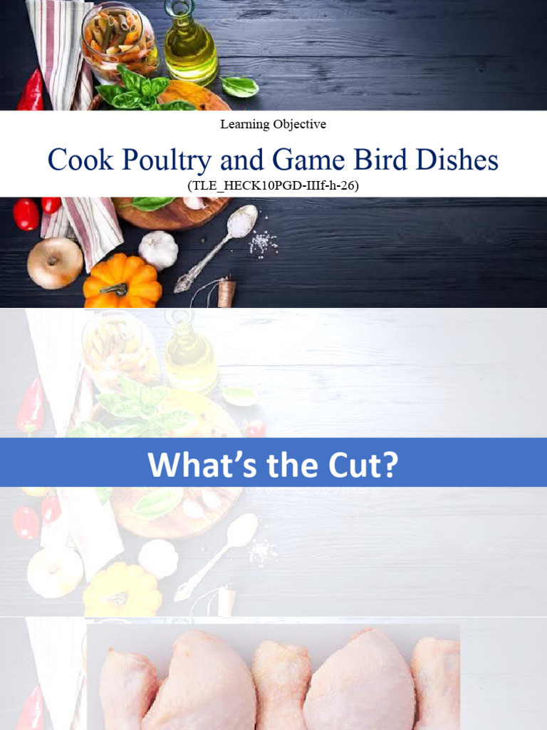 Pptforcotmethodsofcookingpoultry 230304222137 25c85cfc | PDF | Cooking ...