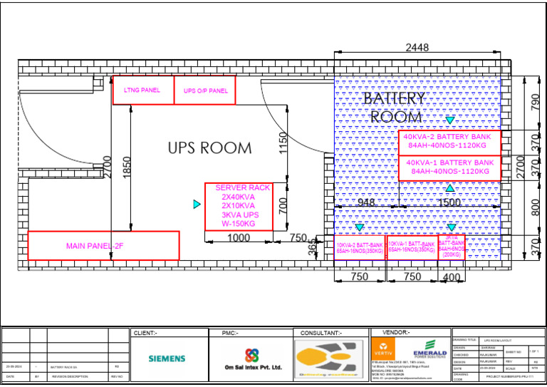 UPS Room Layout and Specifications | PDF | Application Layer Protocols ...