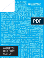 Transparency International Corruption Perceptions Report 2011