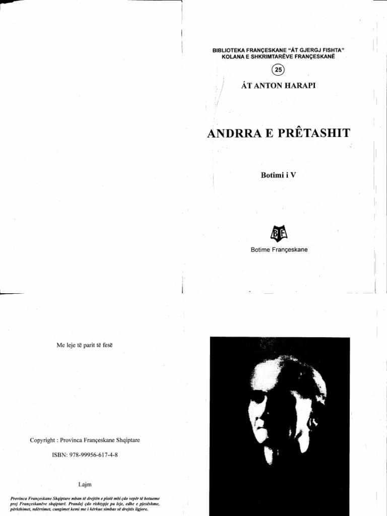 Andrra e Pretashit Anton Harapi | PDF