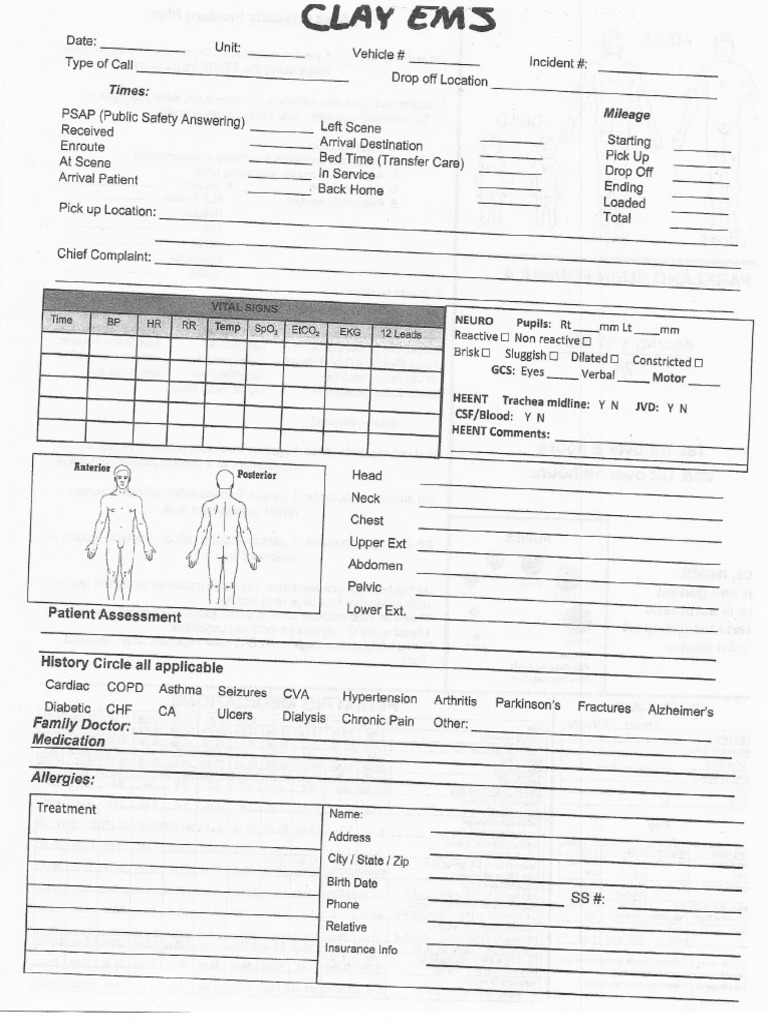 PT Hand Off Form PDF PT Hand Off Form PDF
