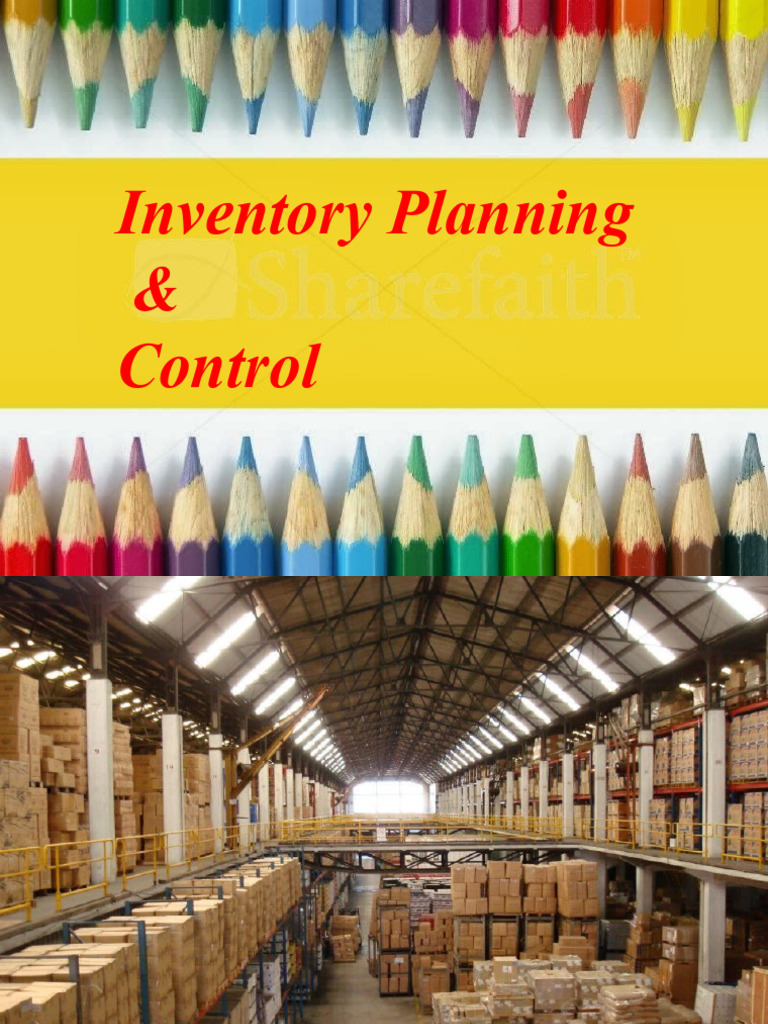 Inventory Planning and Control Guide | PDF | Inventory | Supply Chain ...