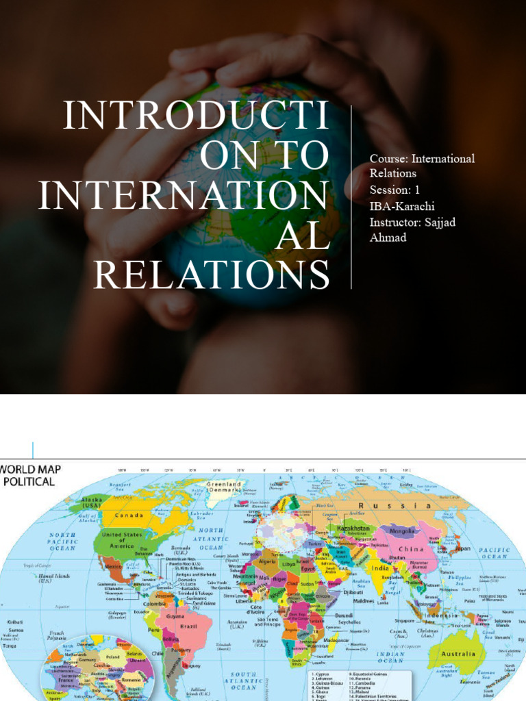 Introduction to International Relations | PDF | State (Polity) | Nation