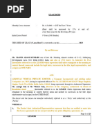 Comprehensive Lease Deed Format Guide | PDF | Lease | Property Law