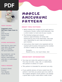 1UpCrochet MoogleAmigurumiPattern Min