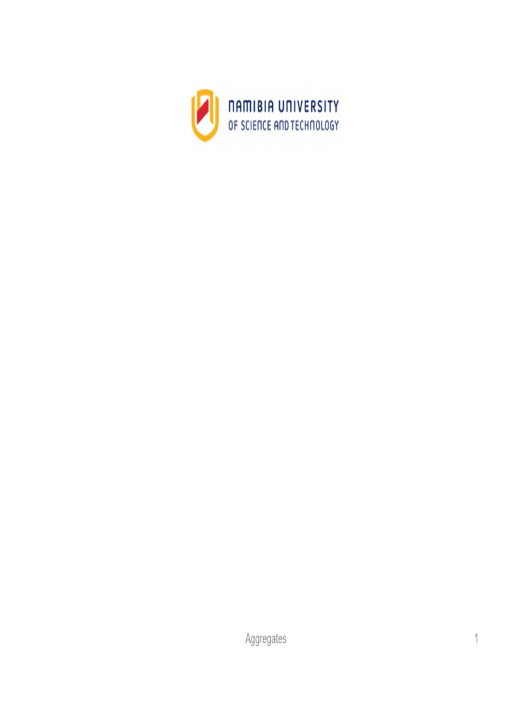 02 Aggregates Pdf Construction Aggregate Building Engineering