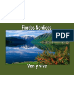 Cartel Fiordos Nordicos
