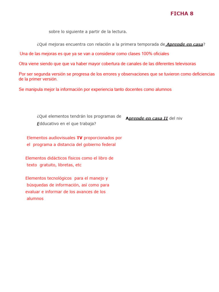 Ficha 8 | PDF | Negocios