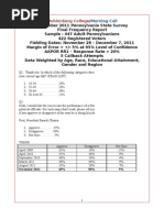 Download Pa December State Survey -- Abridged by The Morning Call SN75131065 doc pdf
