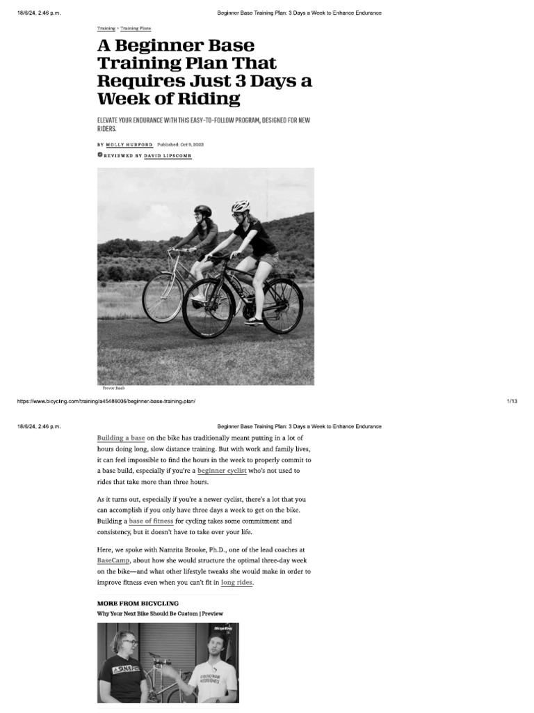 Base Training | PDF