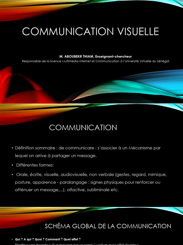 Définition et enjeux de la communication visuelle | PDF | Logos | la ...