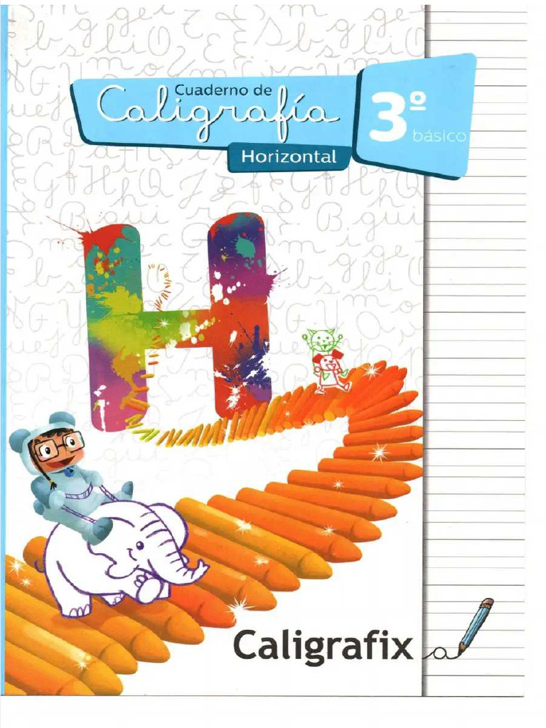 Pdf caligrafia horizontal 3 basico compress pdf