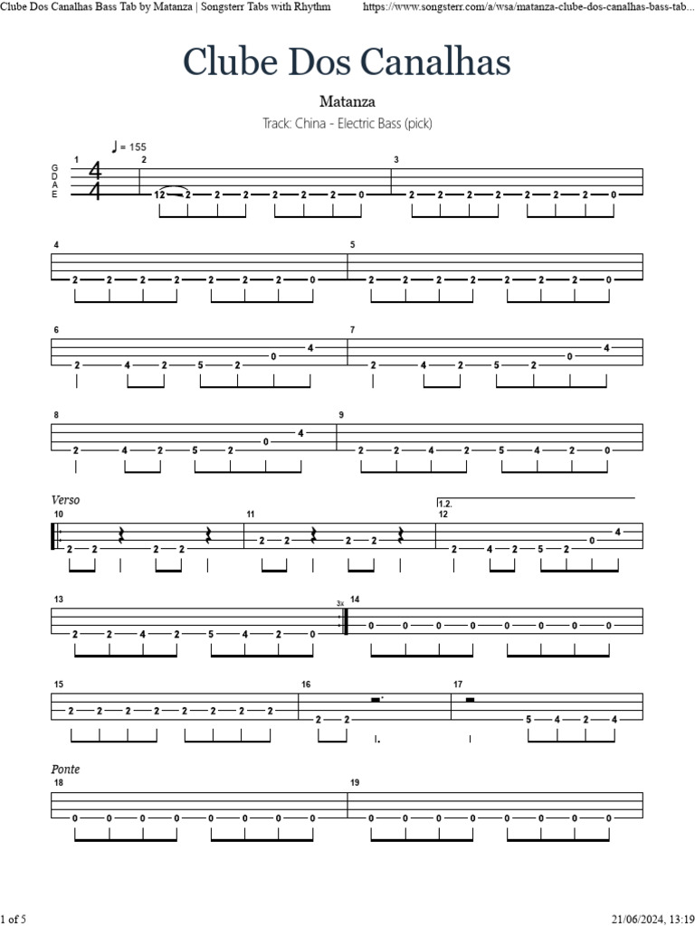 Songsterr Tabs Explained