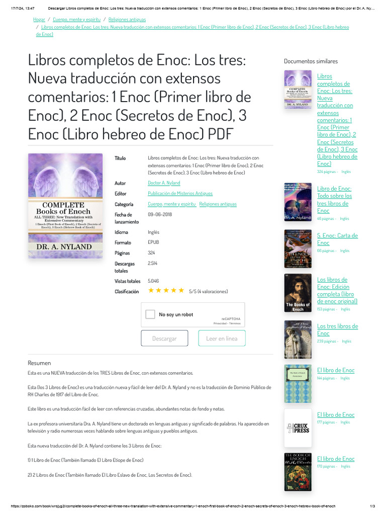 Libros completos de Enoc_ Los tres_ Nueva traducción con extensos
