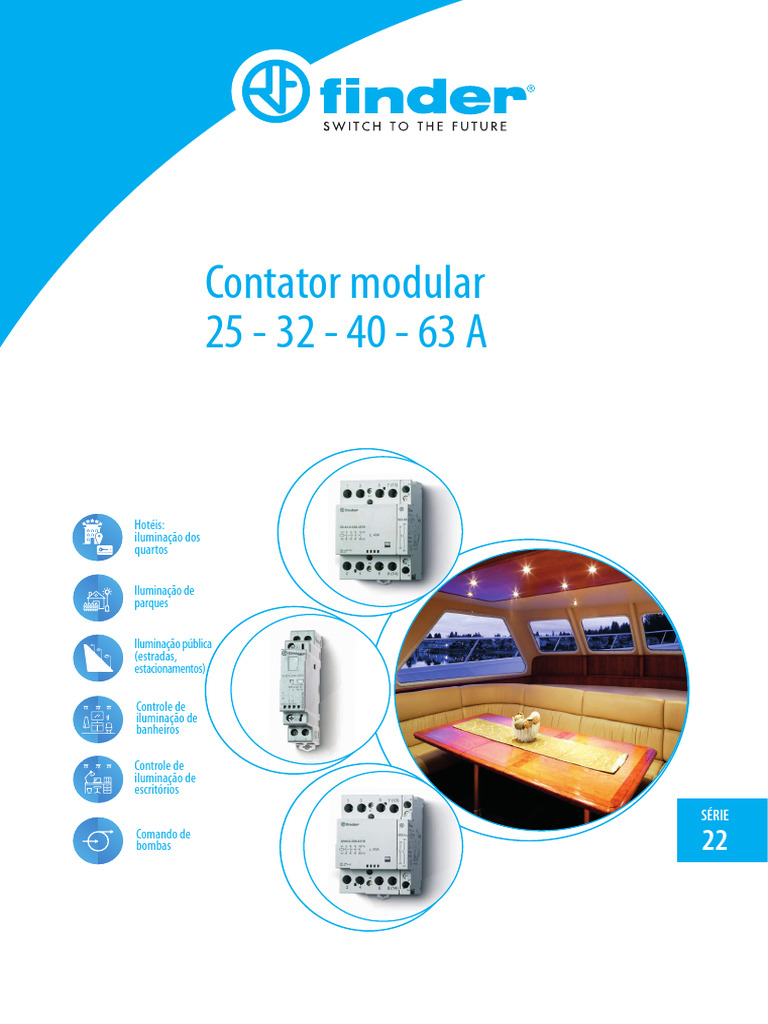 Contator Modular 25-63A: Especificações e Aplicações | PDF ...