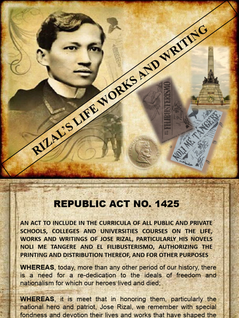 Rizal: A Portrait of His Early Life | PDF
