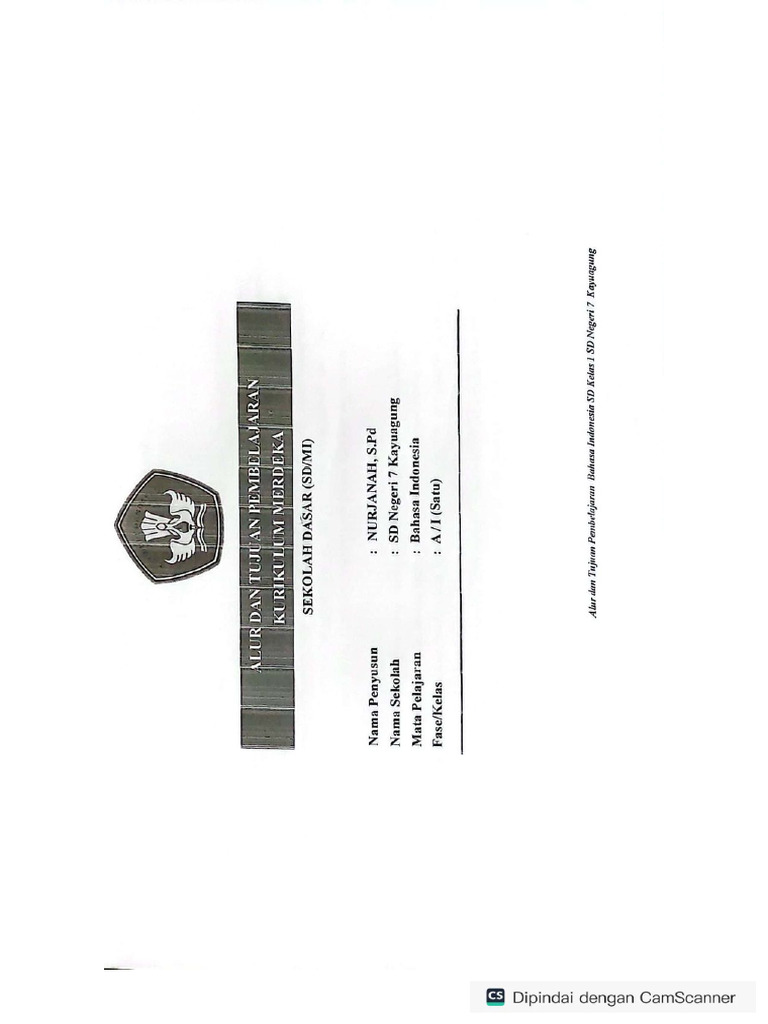 Silabus Bahasa Indonesia Pdf