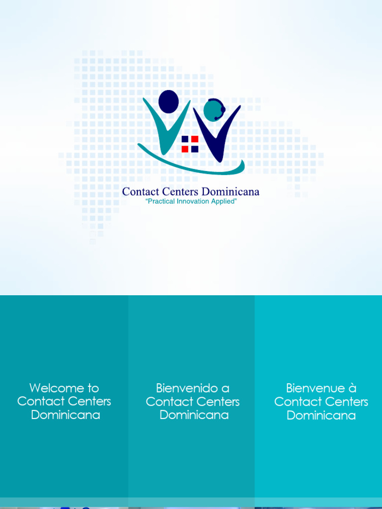 Contact Centers Dominicana Presentation | PDF | Call Centre | Quality ...