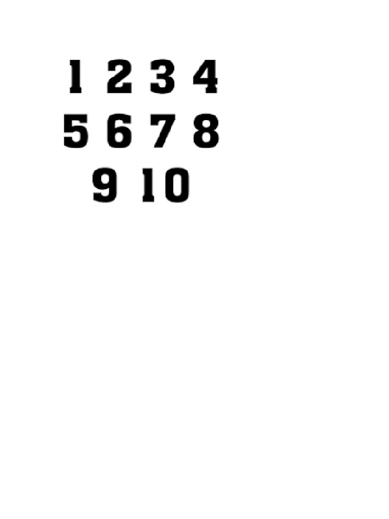 Nama Bilangan Angka dalam Bahasa Indonesia