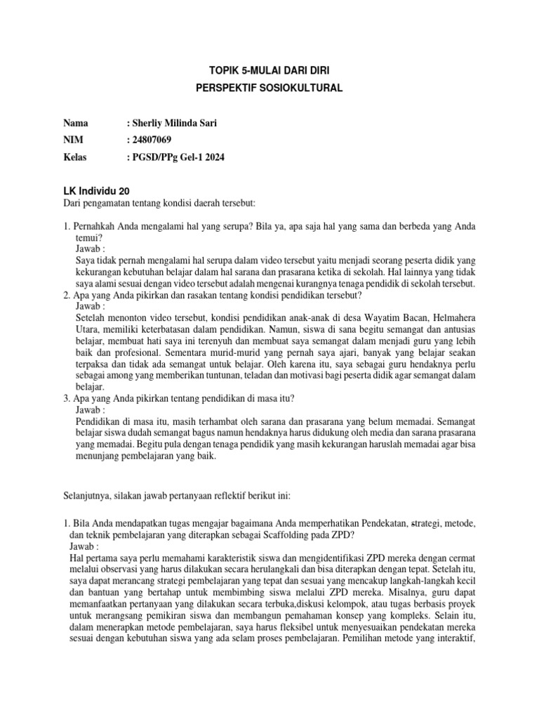 T5 mulai dari diri perspektif sosiokultural pdf