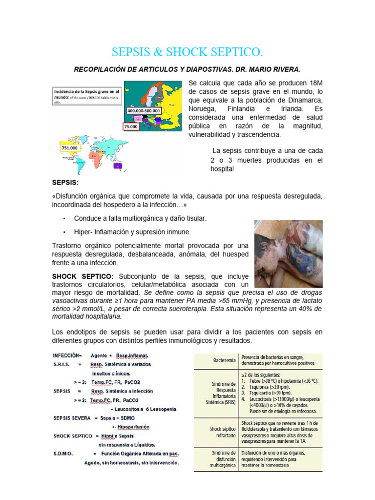 Sepsis | PDF | Septicemia | Sistema inmune