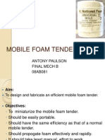 Mobile Foam Tender
