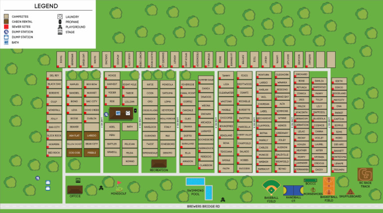 Campground Map | PDF