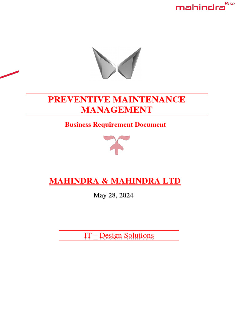 Preventive Maintenance Management Guide | PDF | Computing | Software
