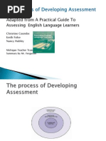 The Process of Developing Assessment