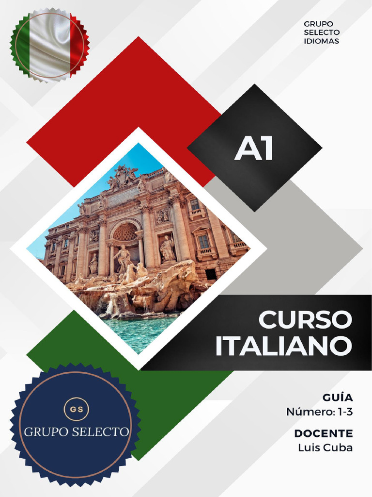 Italiano A1 Guia 1-3 | PDF