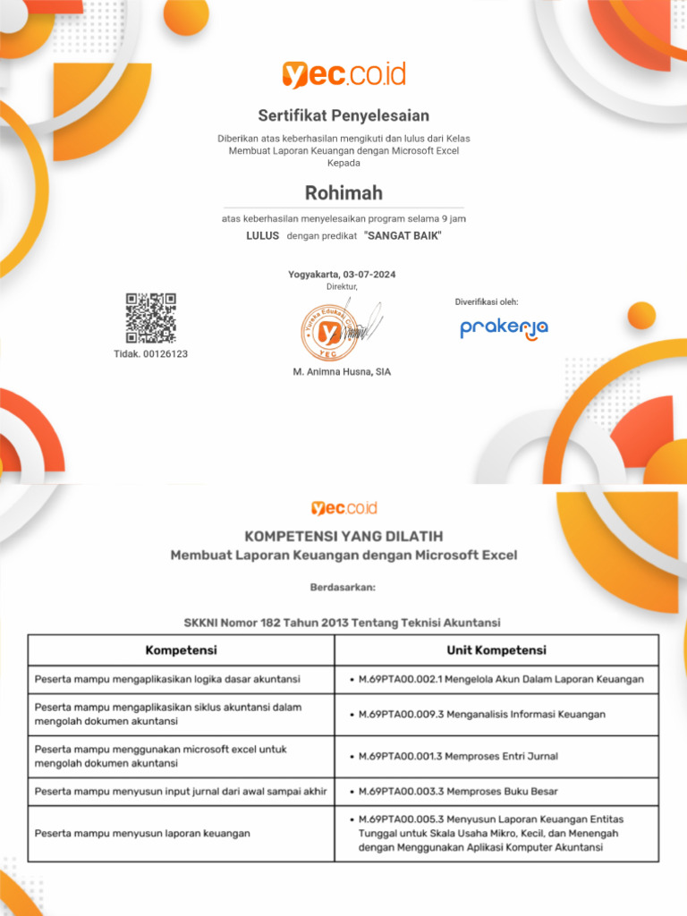 Membuat Laporan Keuangan Dengan Microsoft Excel Pdf