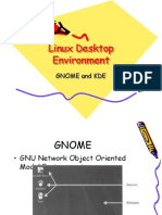Linux Desktop Environment: Gnome and Kde