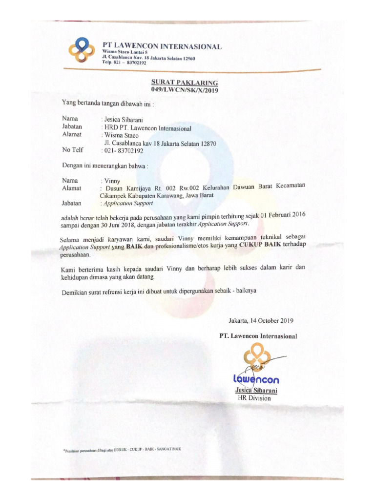 Pt Lawencon Internasional Pdf