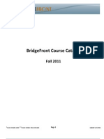 BridgeFront Course Catalog