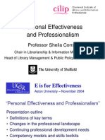 Personal Effectiveness