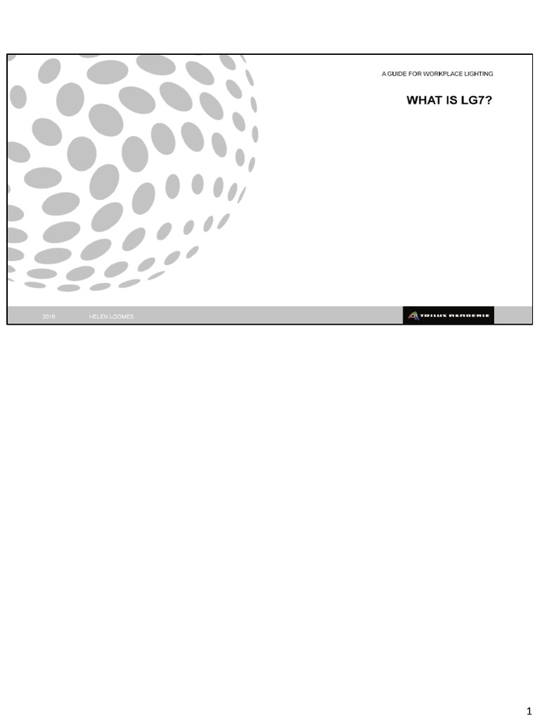 What_is_LG7 PDF Lighting