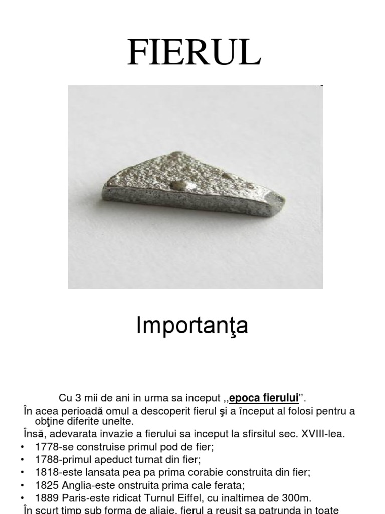 FIERUL | PDF