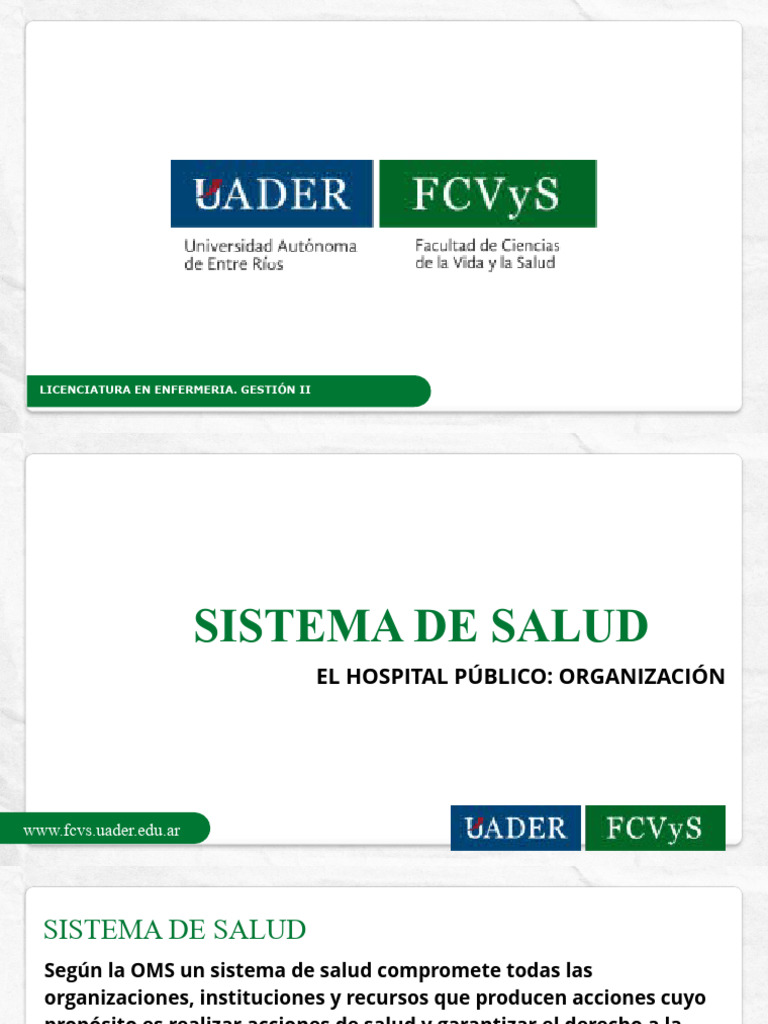 Sistema de Salud Argentino: Estructura y Retos | PDF | Hospital ...