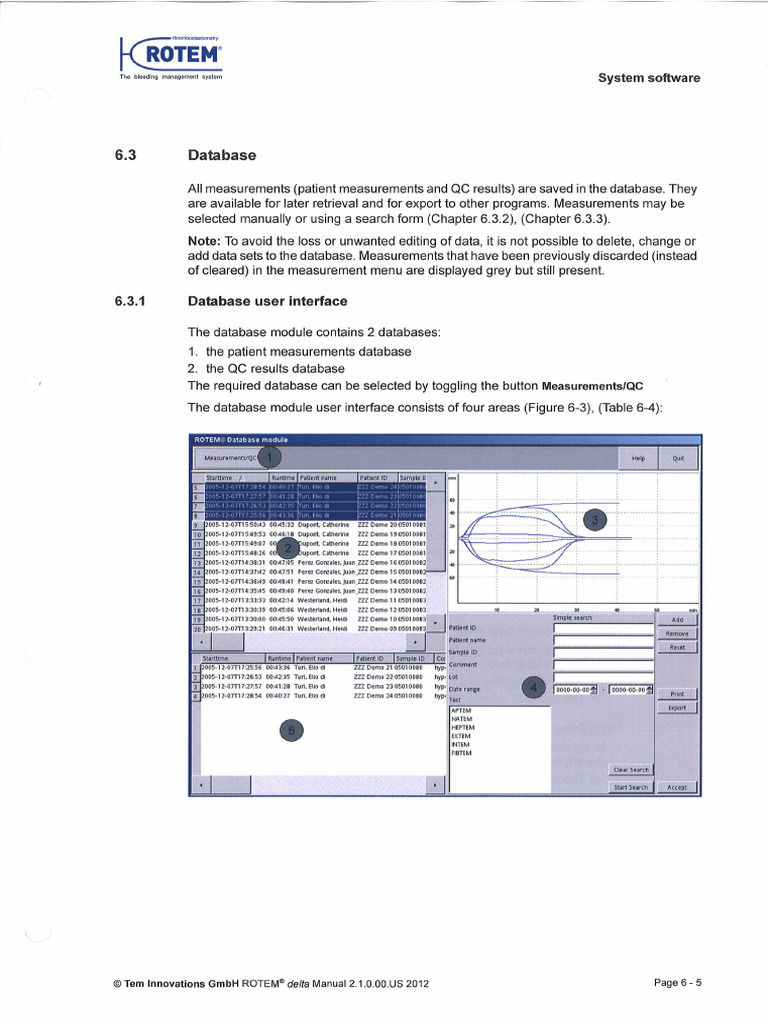 ROTEM Delta US Operating Manual Part 2 | PDF