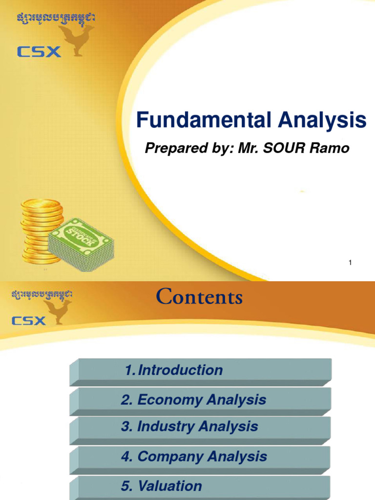 Economic and Industry Analysis Guide | PDF | Valuation (Finance ...