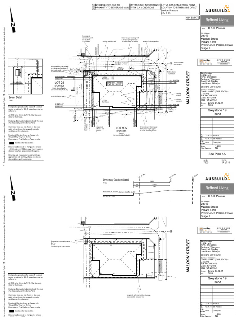 43MALDON - BA PLANS | PDF | Civil Engineering