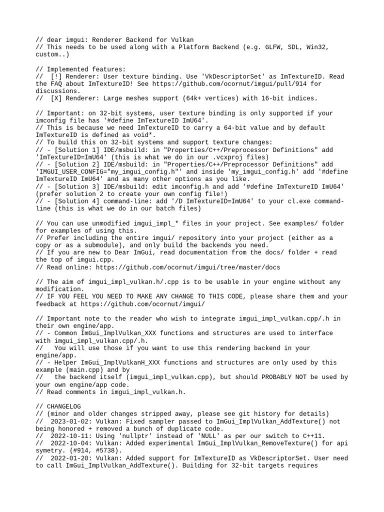Script imgui pdf command line interface texture mapping