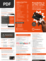 Mukuru Card Withdrawal and Fees Guide | PDF