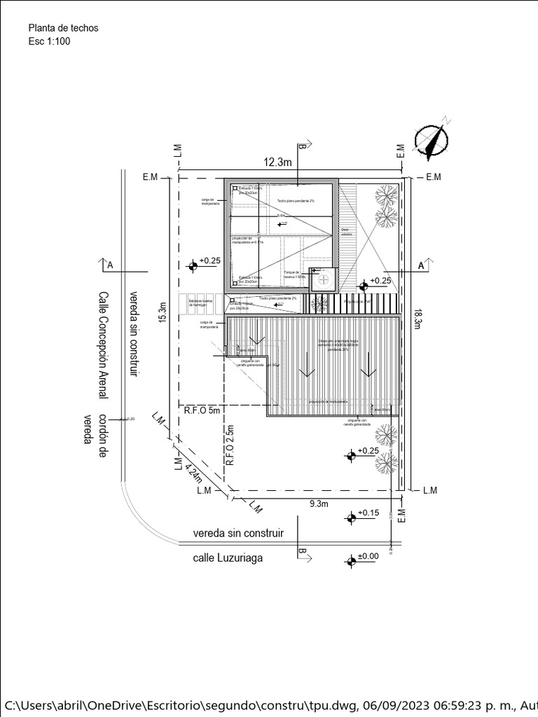 Planta de Techos Nueva | PDF
