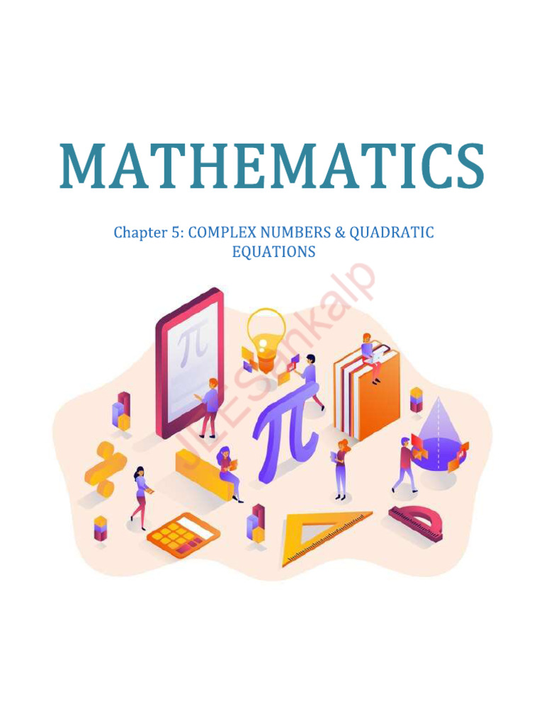 Complex Numbers and Quadratic Equations - Watermark | PDF | Complex ...