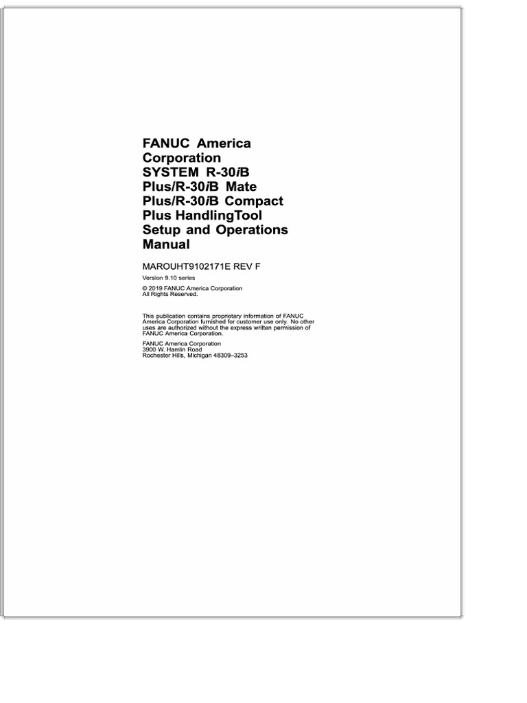 Handling Tool Setup and Operations Manual | PDF