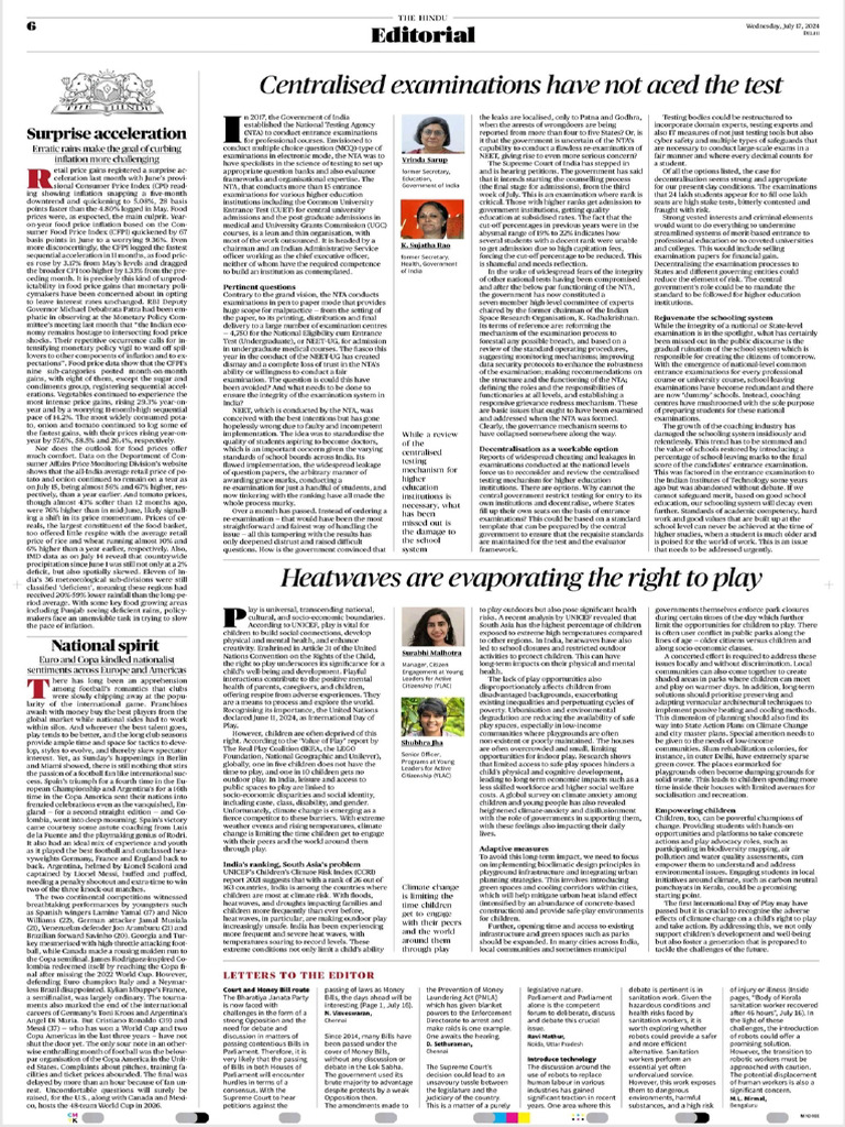 All English Editorial 17-07-2024 | PDF
