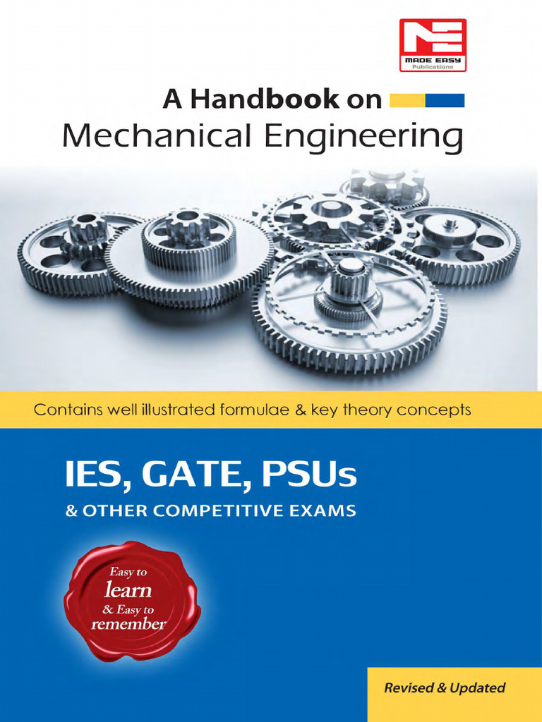 A Handbook of Mechanical Engineering | PDF