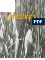 WE, THE INSTITUTIONALIZED by Joseph Goosey (nonpress 2011)