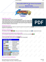 KoF 98 Codes - 40 Characters